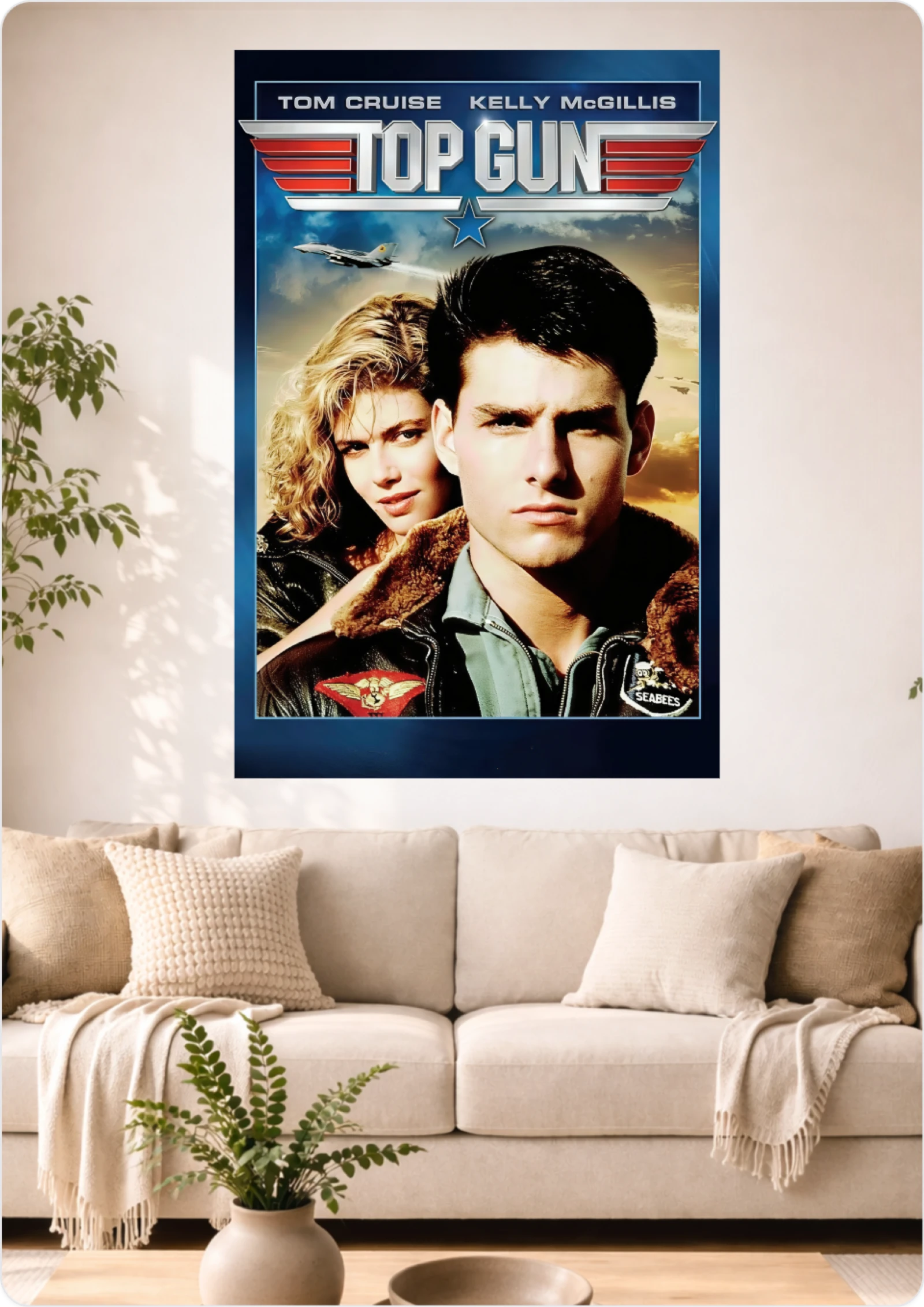 Affiche Top Gun – Le Film Culte de l’Aviation | Format A3 (29,7 x 42 cm)